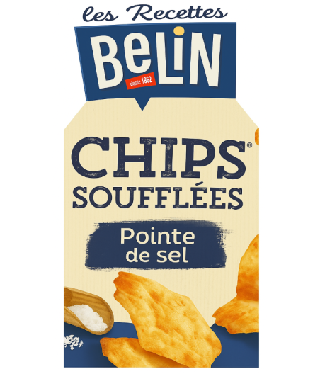 CHIPS SOUFFLES BELIN 100G