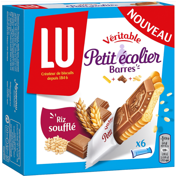 PETIT ECOLIER BARRES LU 180G