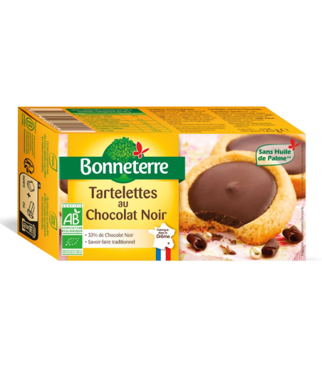 TARTELETTE AU CHOCOLAT NOIR 125G