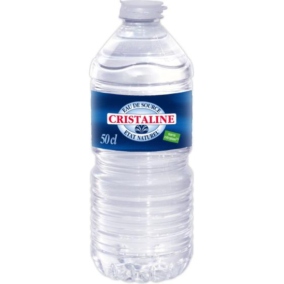EAU DE SOURCE CRISTALINE 50CL