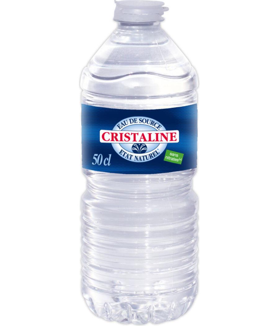 EAU DE SOURCE CRISTALINE 50CL