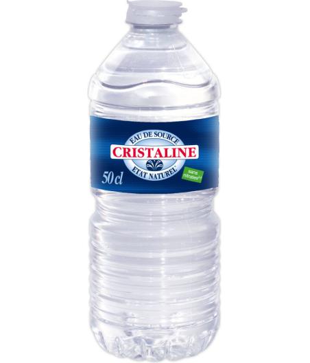 EAU DE SOURCE CRISTALINE 50CL