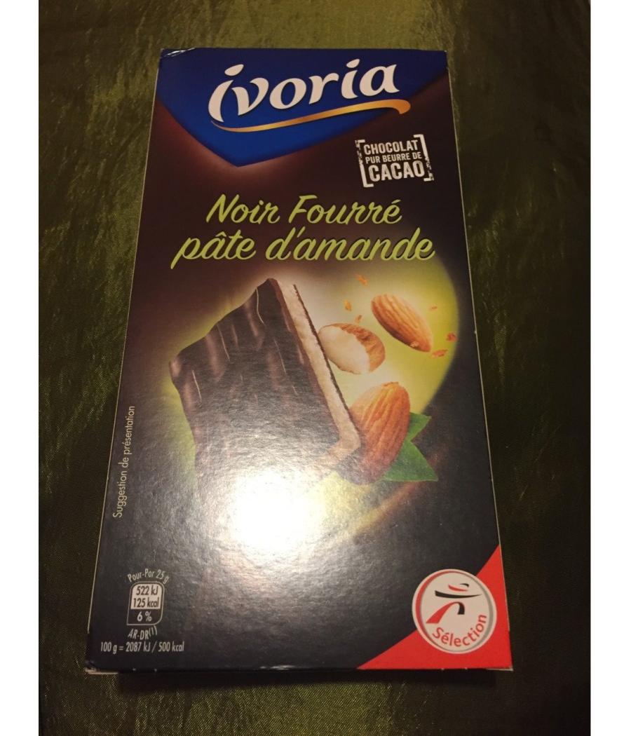 CHOCOLAT IVORIA NOIR FOURRE 150G