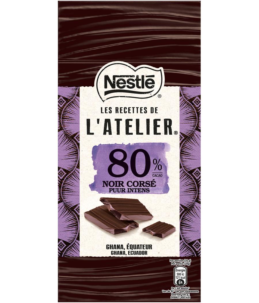 TABLETTE DE CHOCOLAIT NOIR CORSE NESTLE 100G