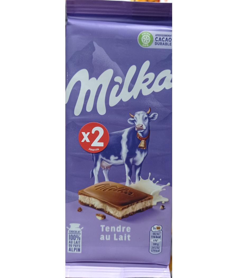 CHOCOLAT AU LAIT MILKA  200G