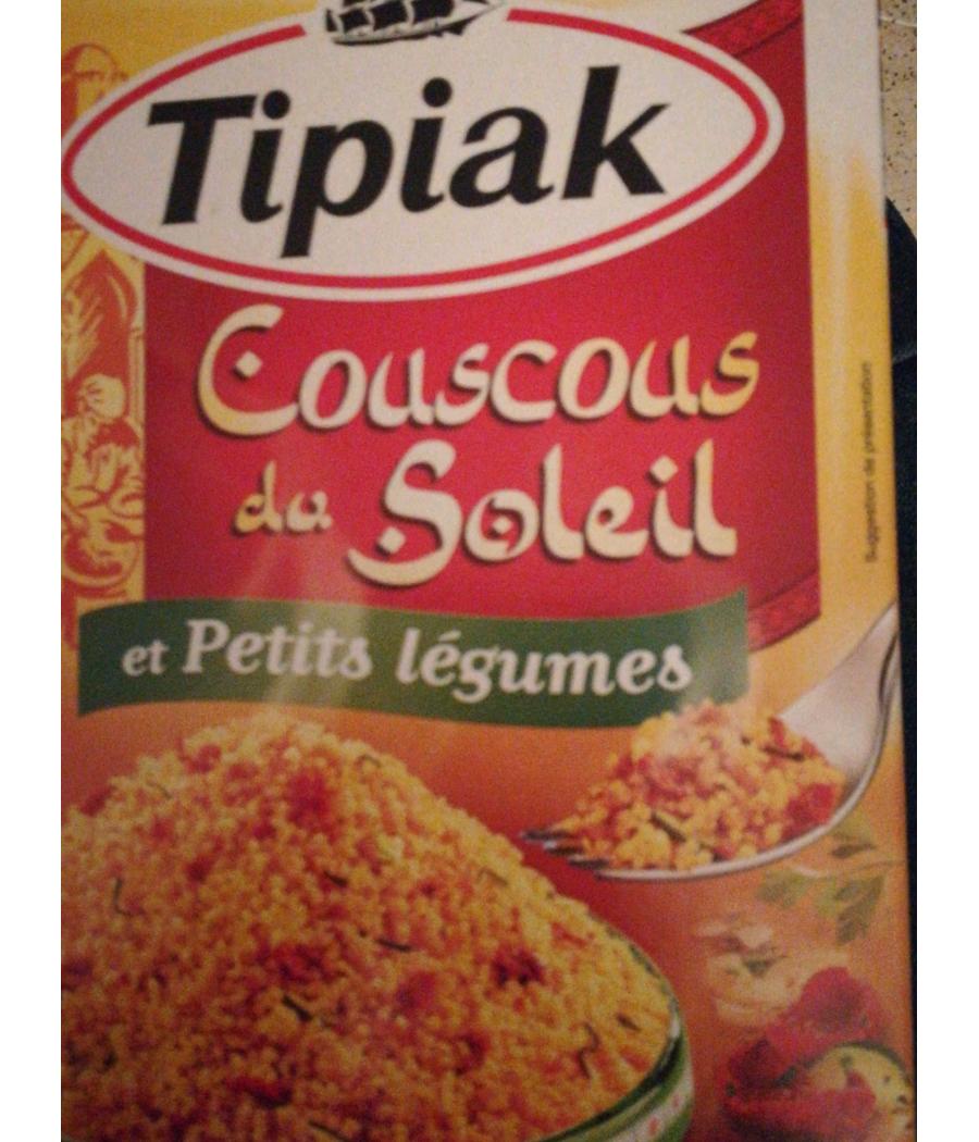 COUSCOUS DU SOLEIL ET PETITS LEGUMES TIPIAK 2 X 200G