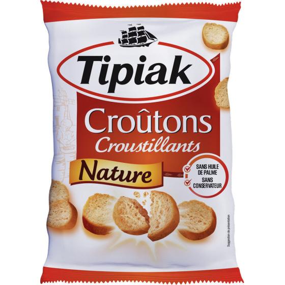 CEREALES TIPIAK CROUTONS CROUSTILLANTS NATURE 90G