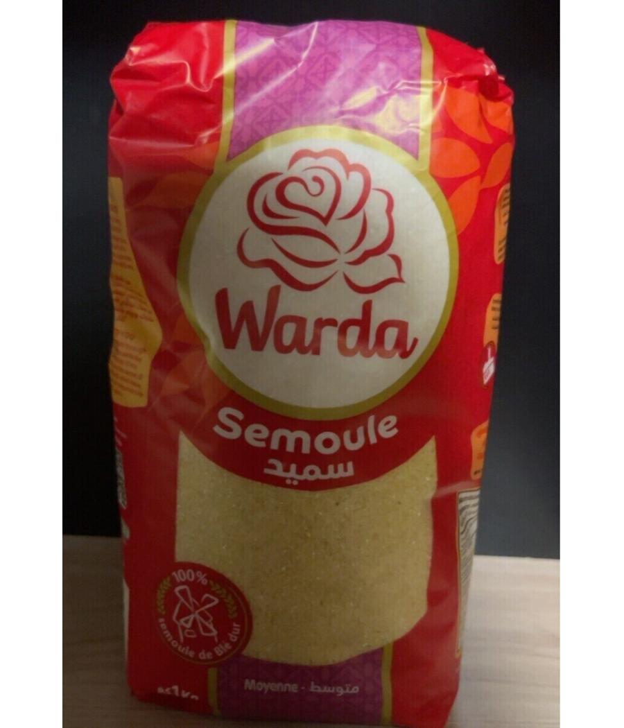 CEREALES WARDA SEMOULE 1KG