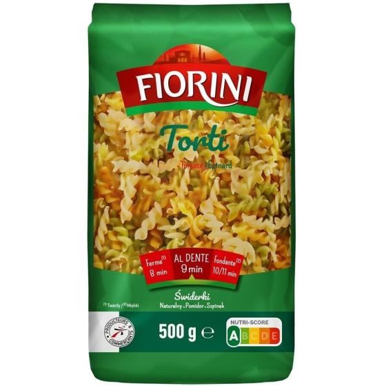 PATES TORTI 3 COULEURS FIORINI 500G