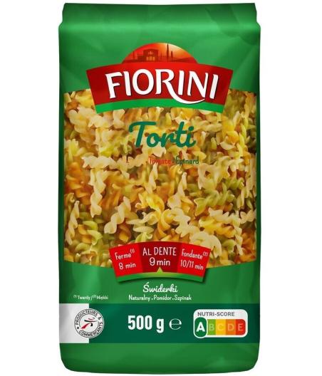 PATES TORTI 3 COULEURS FIORINI 500G