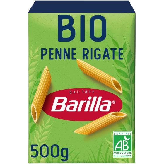 PATES PENNE RIGATE BIO BARILLA 500G