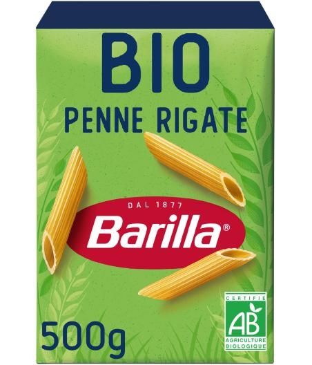 PATES PENNE RIGATE BIO BARILLA 500G