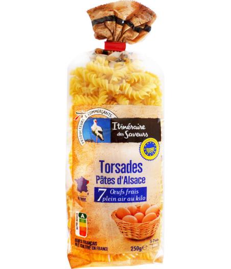 PATES TORSADES D'ALSACE ITINERAIRE DES SAVEURS 250G