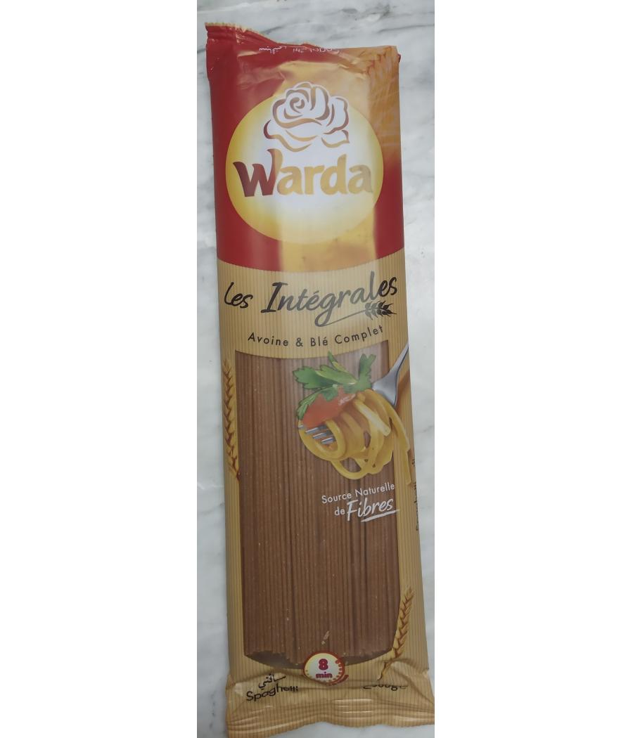 SPAGUETTI AUX BLE COMPLET ET AVOINE COMPLET WARDA  500G