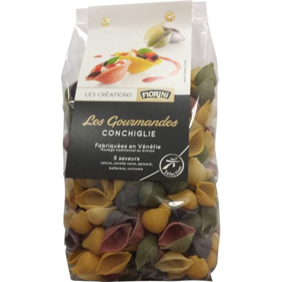 LES GOURMANDES CONCHIGLIE 5 SAVEURS FLORINI 500G