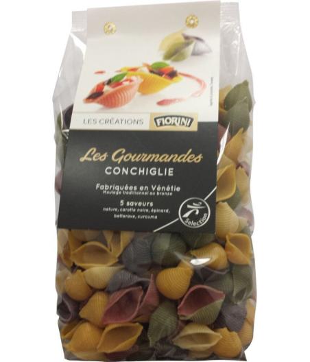 LES GOURMANDES CONCHIGLIE 5 SAVEURS 500 G