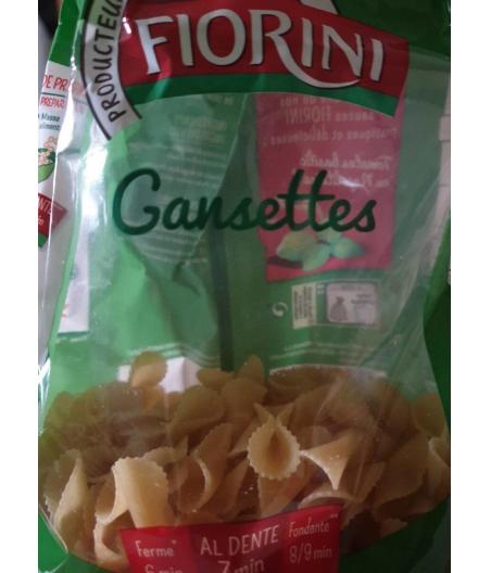 GANSETTES (PATES DE QUALITE SUPERIEURE) 500 G