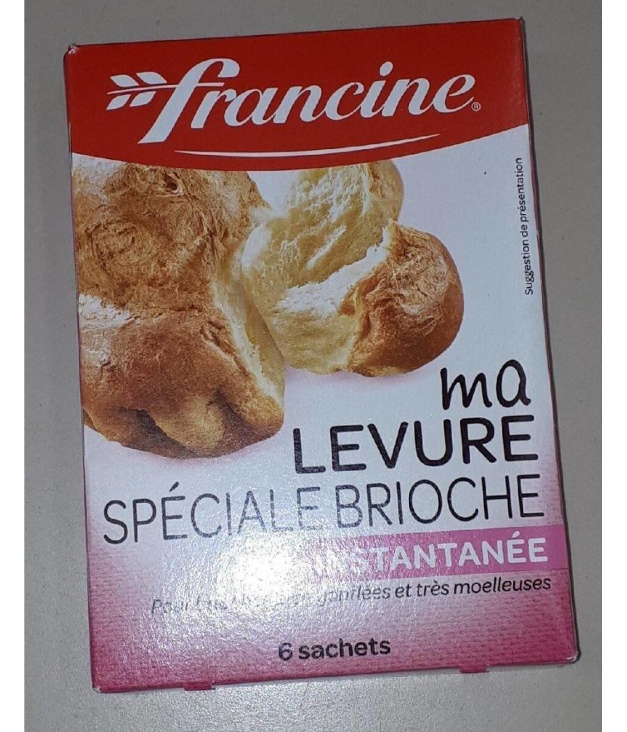 LEVURE SPECIALE BRIOCHE FRANCINE 6 X 7G