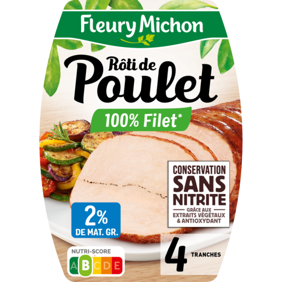 ROTI DE POULET FLEURY MICHON 150G