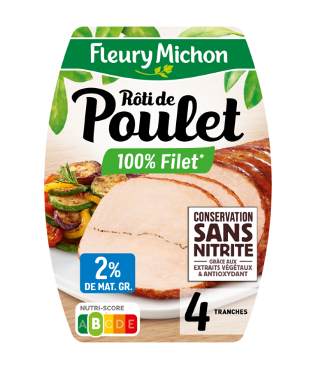 ROTI DE POULET FLEURY MICHON 150G