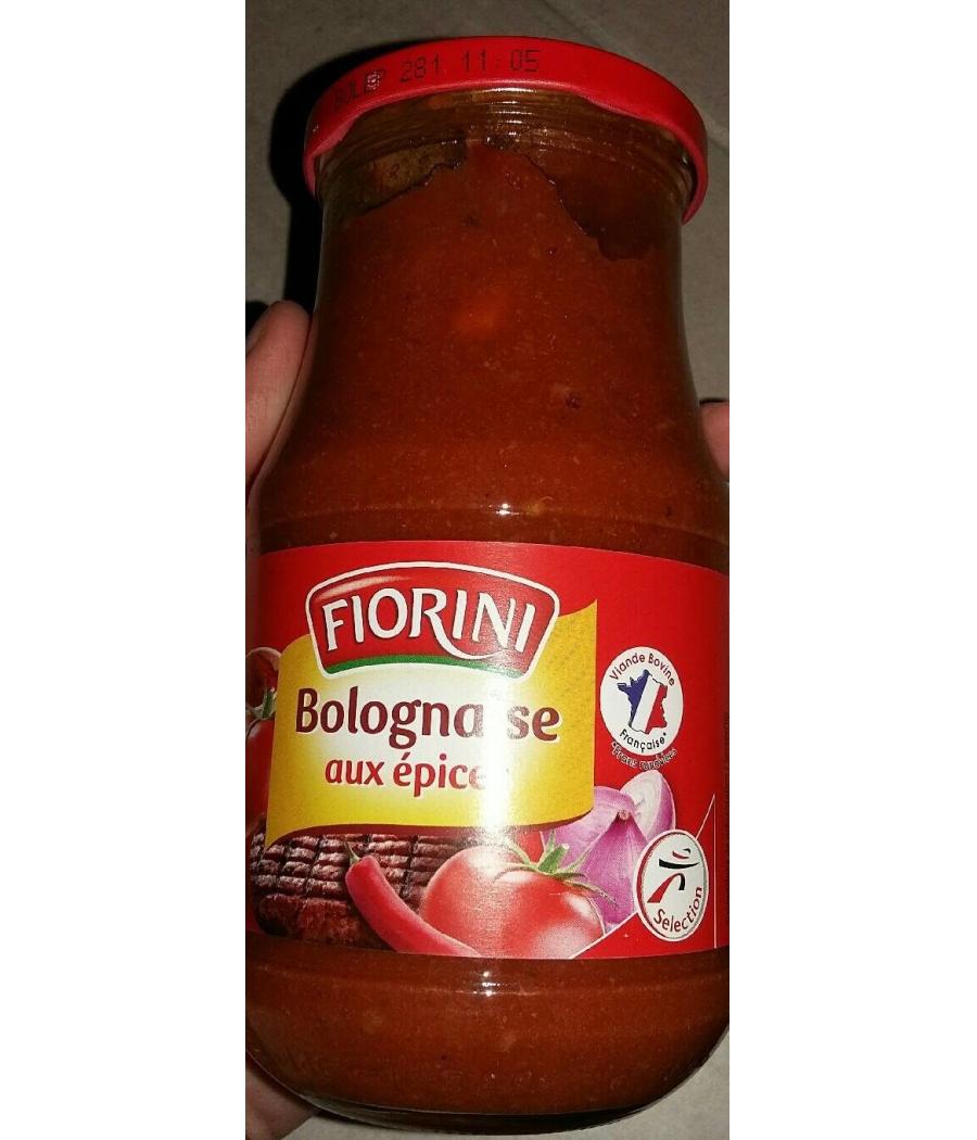 SAUCE FIORINI BOLOGNAISE AUX EPICES 420G