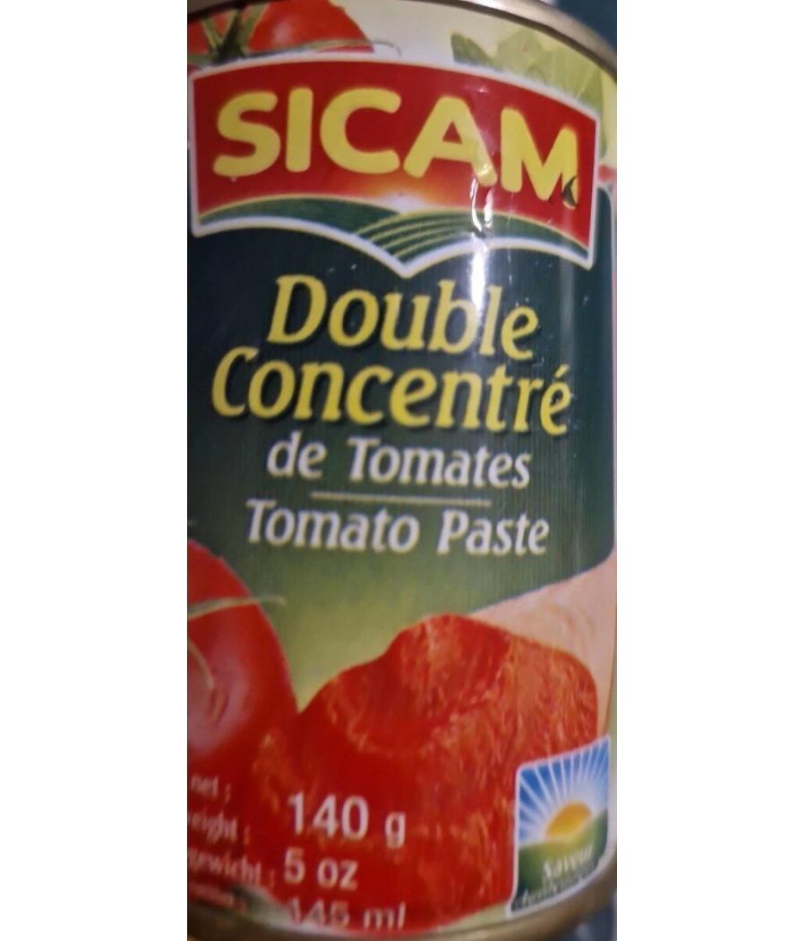 DOUBLE CONCENTRE DE TOMATES 140G