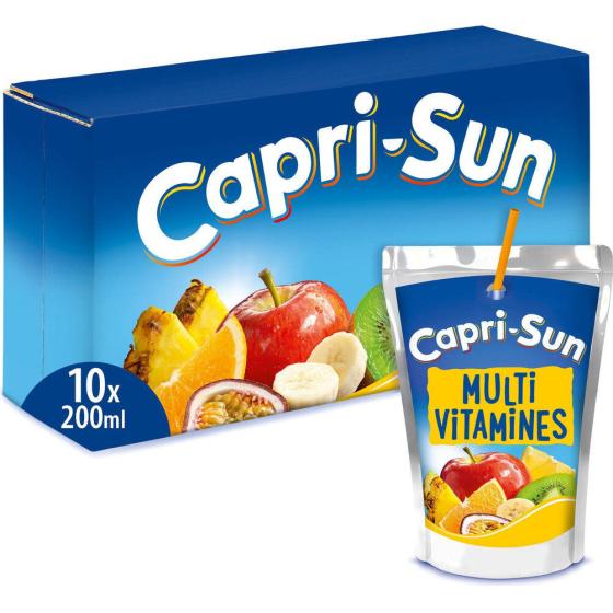 JUS MULTI VITAMINES CAPRI-SUN 10X20CL