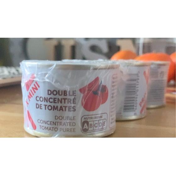 DOUBLE CONCENTRE DE TOMATES 3 X 70 G