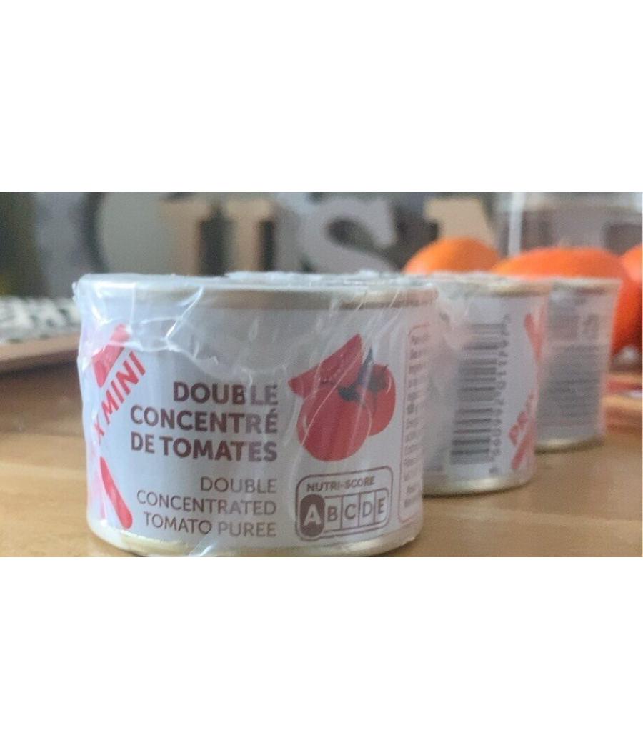 DOUBLE CONCENTRE DE TOMATES 3 X 70 G