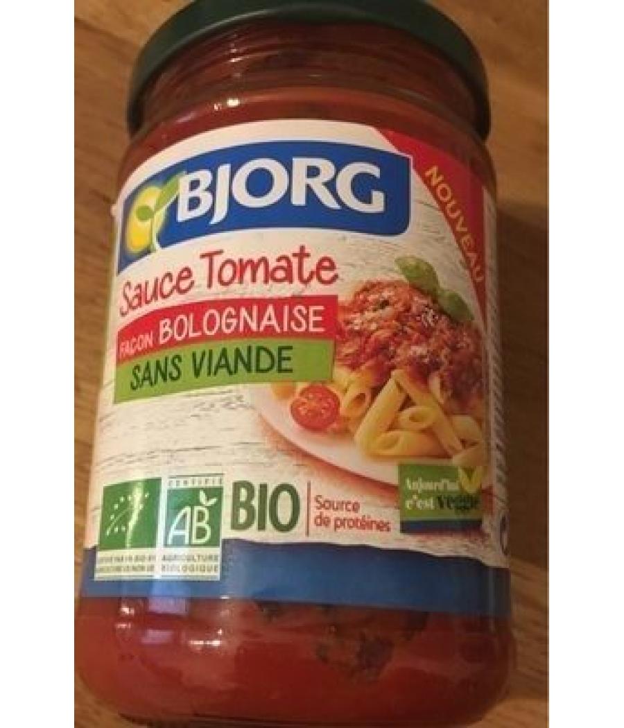 SAUCE TOMATE FACON BOLOGNAISE SANS VIANDE BIO 250G