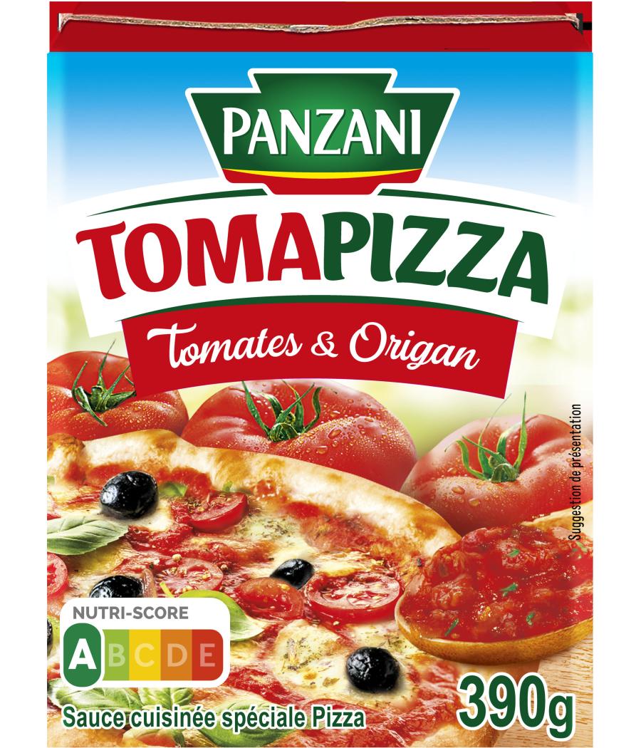 SAUCE TOMAPIZZA TOMATES & ORIGAN PANZANI 390G