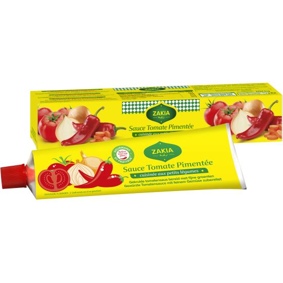 SAUCE TOMATE PIMENTEE ZAKIA 180G