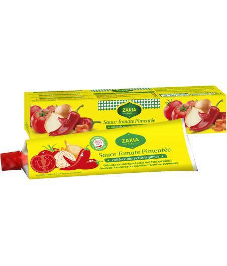 SAUCE TOMATE PIMENTEE ZAKIA 180G
