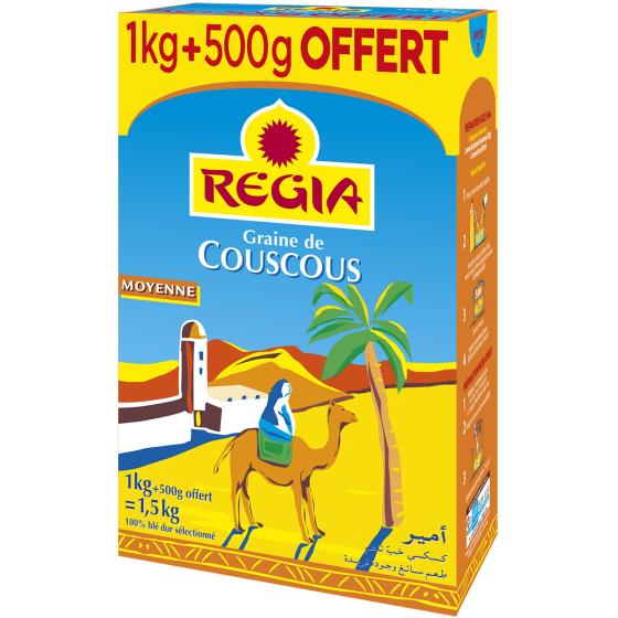 GRAINE DE COUSCOUS REGIA 1500G