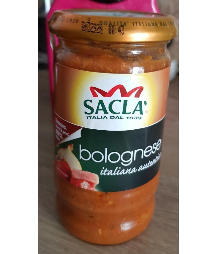 SAUCE BOLOGNESE, 345G 345 GR