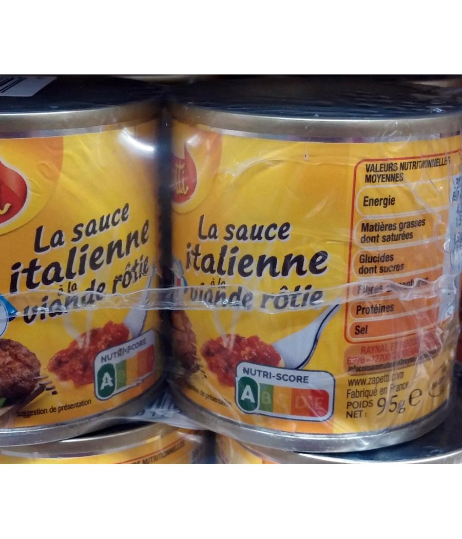 LA SAUCE ITALIENNE A LA VIANDE ROTIE (3 X 3021690017670) 3 X 95 G