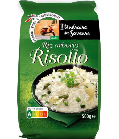 RIZ ARBORIO POUR RISOTTO ITINERAIRE DES SAVEURS 500G