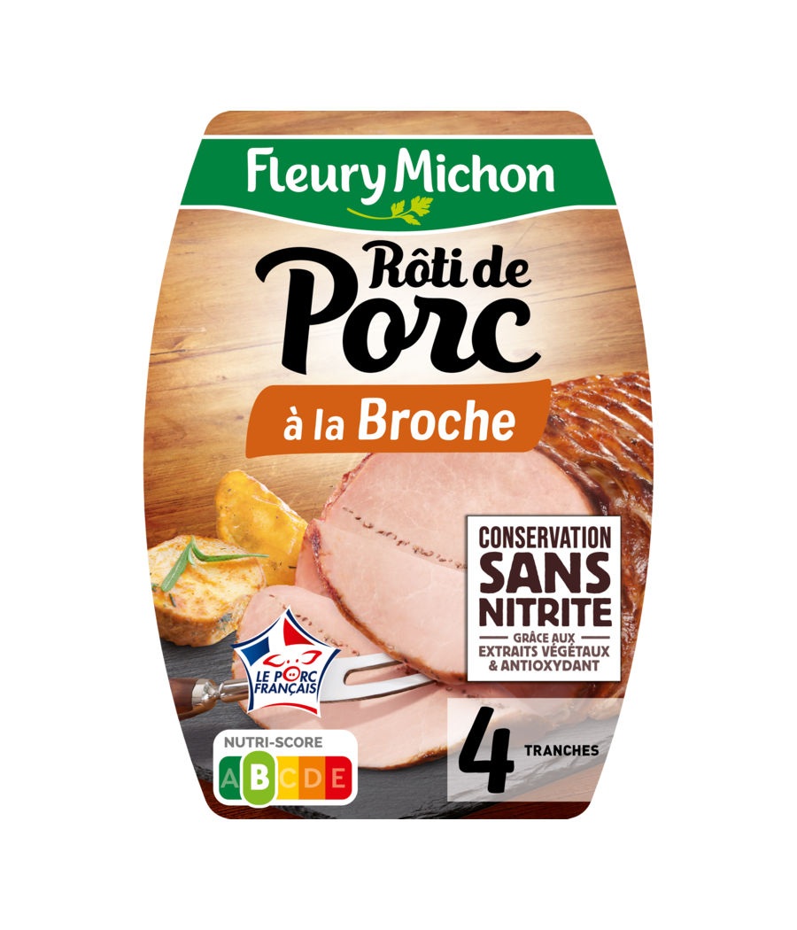 ROTI DE PORC A LA BROCHE 140G ROTI DE PORC A LA BROCHE 140G
