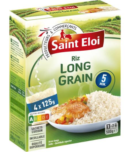 RIZ LONG GRAIN SAINT ELOI X4 500G