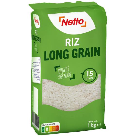 RIZ LONG GRAIN NETTO 1KG