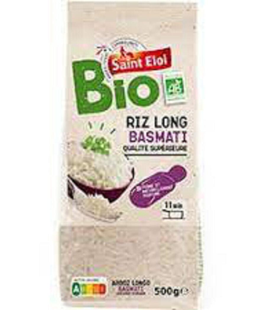RIZ LONG BASMATI BIO SAINT ELOI 500G