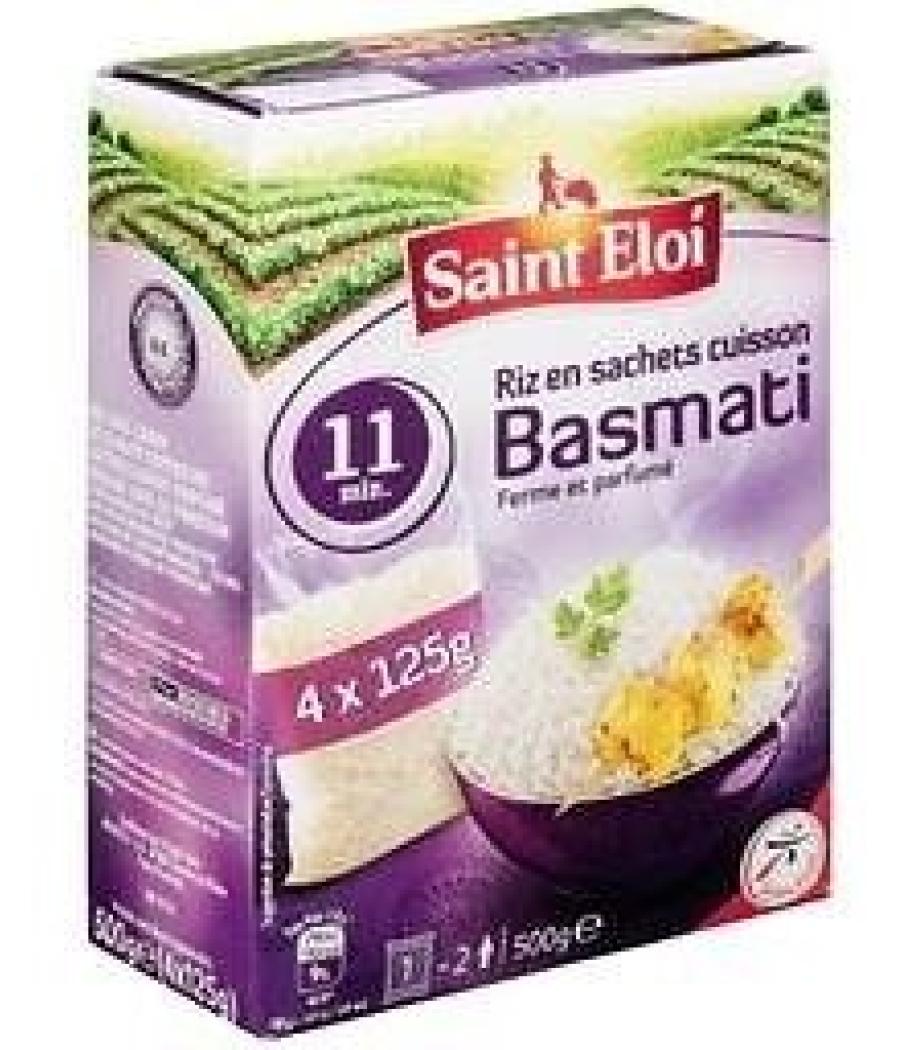 RIZ BASMATI EN SACHETS SAINT ELOI 500G