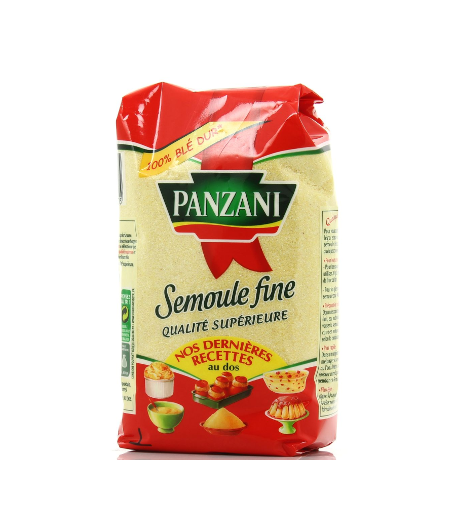 COUSCOUS PANZANI SEMOULE FINE 500G