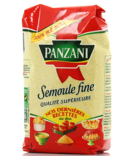 COUSCOUS PANZANI SEMOULE FINE 500G