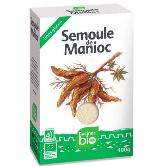 FARINE RACINES BIO SEMOULE DE MANIOC