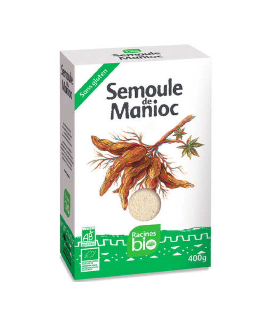 FARINE RACINES BIO SEMOULE DE MANIOC
