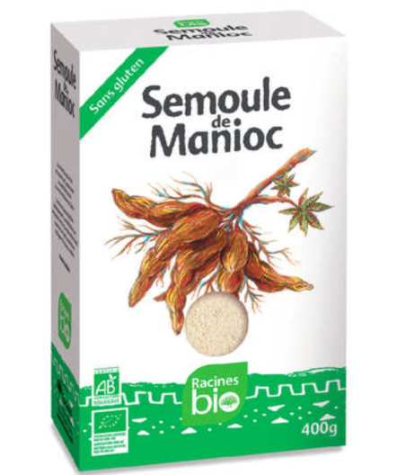 FARINE RACINES BIO SEMOULE DE MANIOC