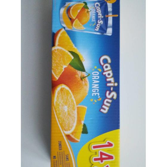 BOISSON AUX FRUITS PLATE ORANGE CAPRI SUN (2,8 L (14 * 200 ML E))