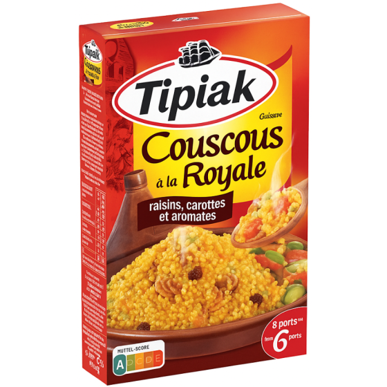 COUSCOUS A LA ROYALE TIPIAK 2 X 165G