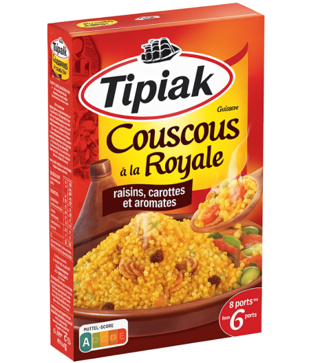 COUSCOUS A LA ROYALE TIPIAK 2 X 165G